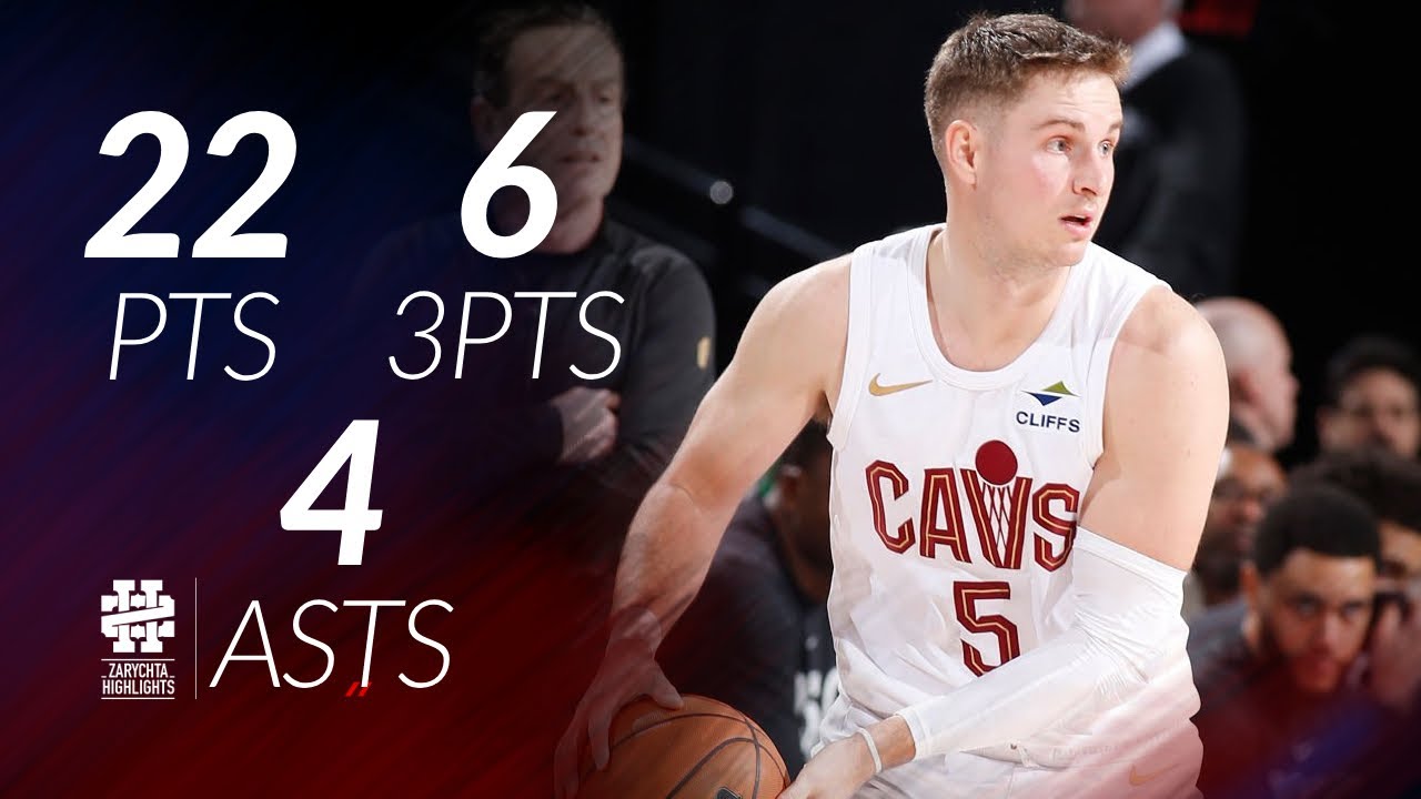 Sam Merrill 22 pts 6 threes 4 asts vs Blazers 25/26 season