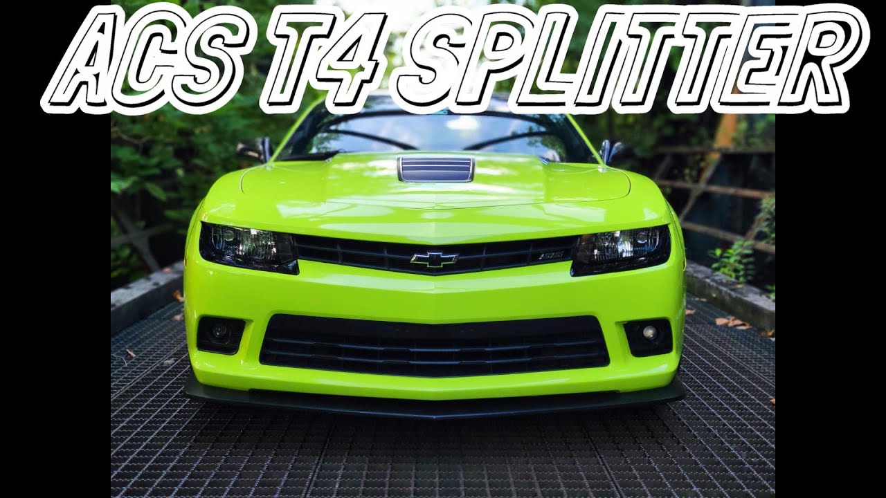 Camaro Front Splitter Install | 5th Gen SS