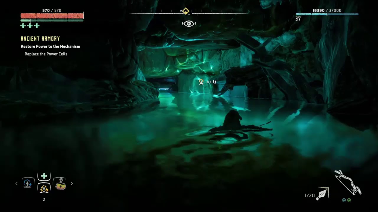 Horizon Zero Dawn - Ancient Armory Part 3 - Restore The Power to The Mechanism