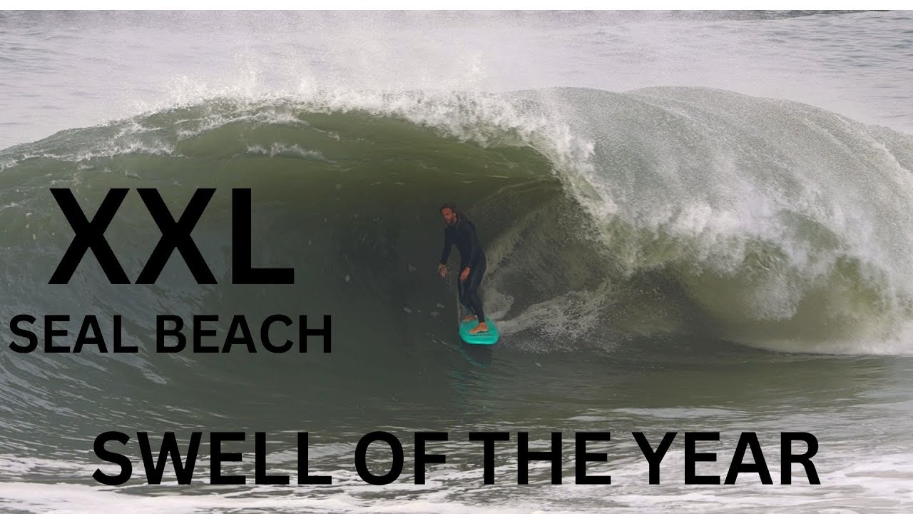 XXL SWELL OF THE YEAR | SEAL BEACH | RAW | DECEMBER 29TH 2023