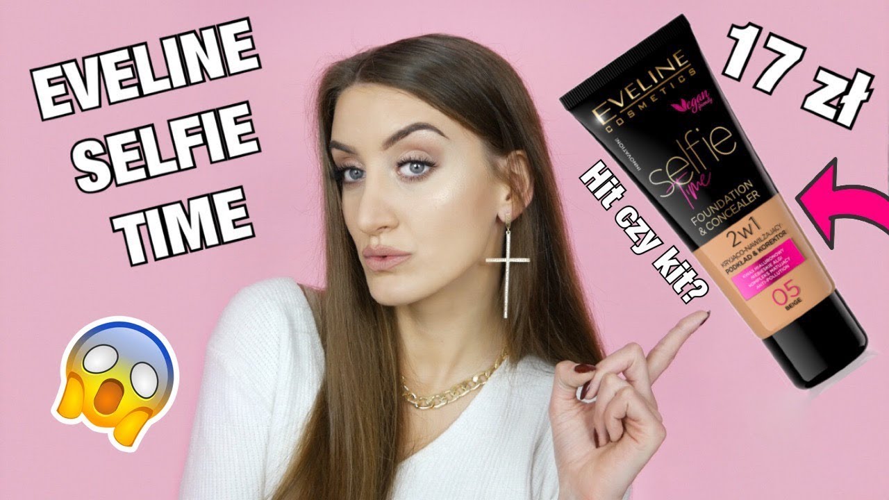 TEST EVELINE SELFIE TIME - TANI PODKŁAD ZA 17 ZŁ 😱 || warto? 🤔