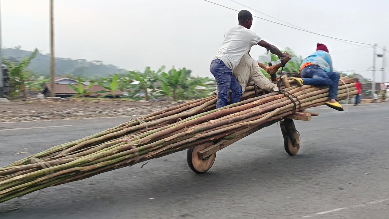 How Congo Invented World’s Cheapest Wooden Scooters