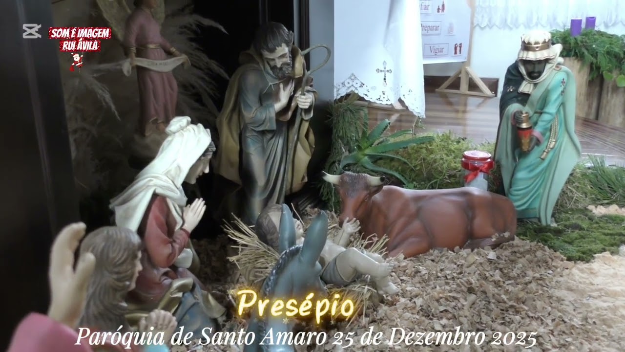 Presépio da Paróquia de Santo Amaro 25/12/25