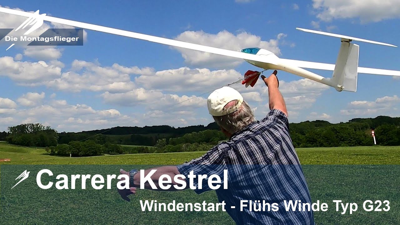 Carrera Kestrel Windenstart Flühs Typ G23