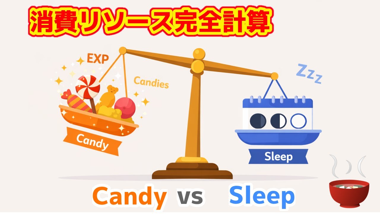 Candy or Sleep? Resource Calculator Guide [Pokemon Sleep]