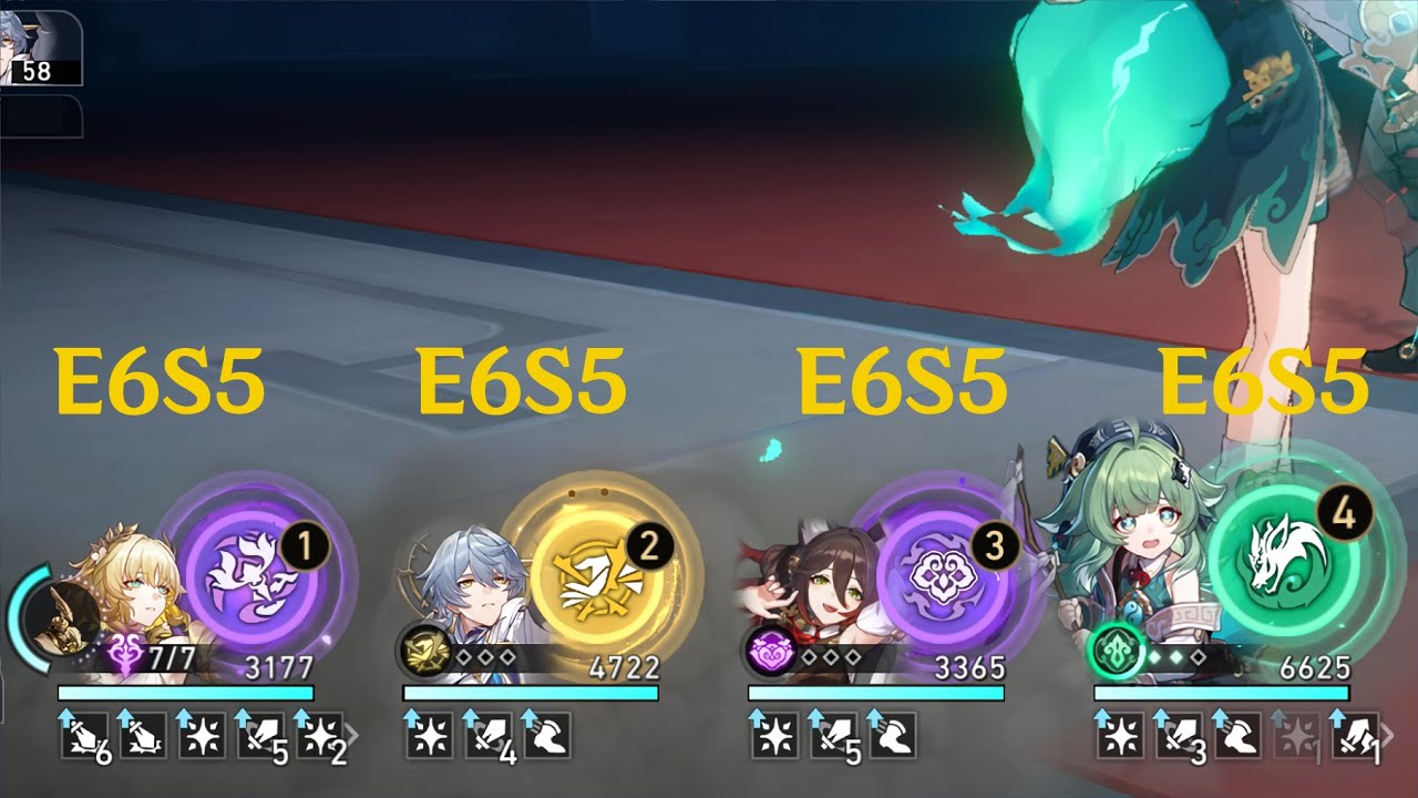 ENERGY REGEN TEAM! E6S5 AGLAEA TEAM DESTROY MOC 12 0 CYCLE | Honkai: Star Rail 3.0