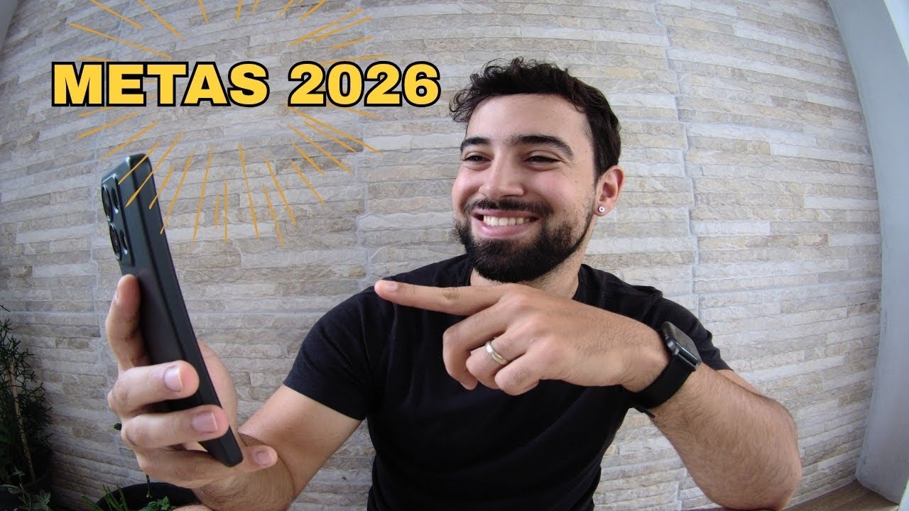 MINHAS METAS PARA 2026 NO YOUTUBE 🎆