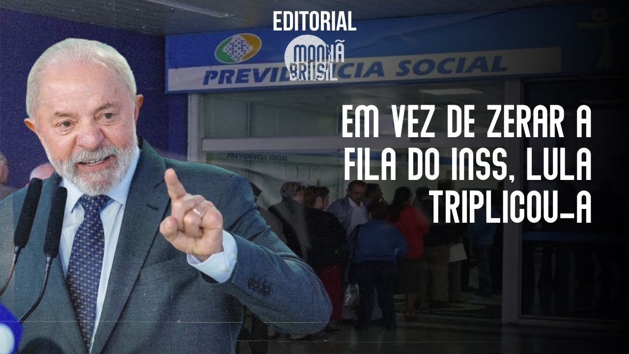 Em vez de zerar a fila do INSS, como prometeu, Lula triplicou-a: sofrimento de milhões de pessoas