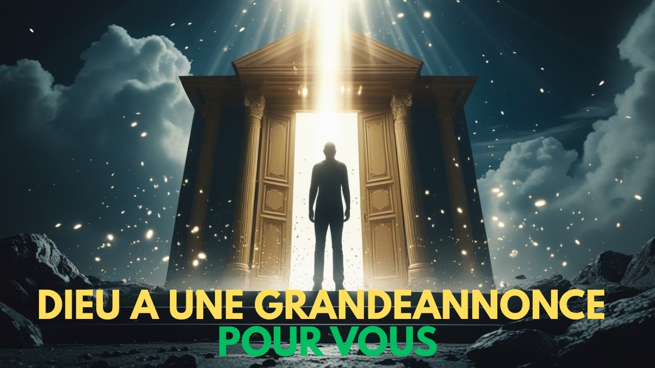 Vous êtes à quelques moments de votre surprise ! Dieu s'apprête à vous faire une grande annonce !