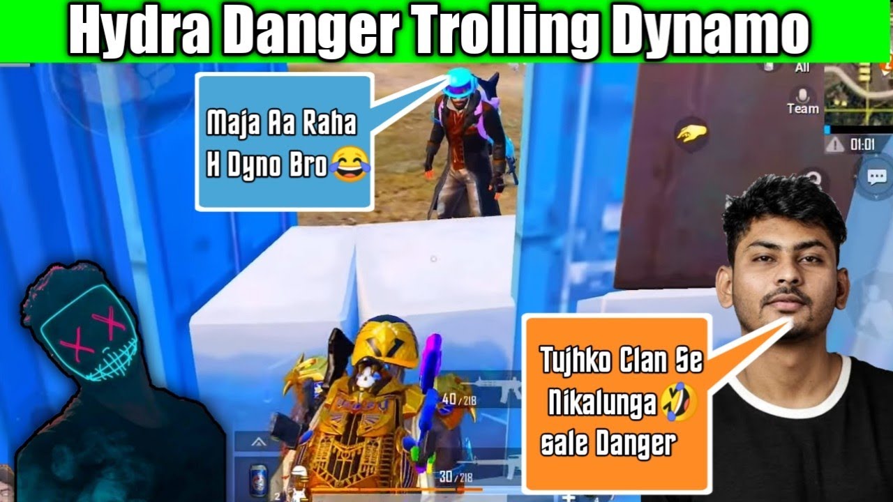 Hydra Danger Trolling Hydra Dynamo 😆 | Danger Dynamo Funny moment