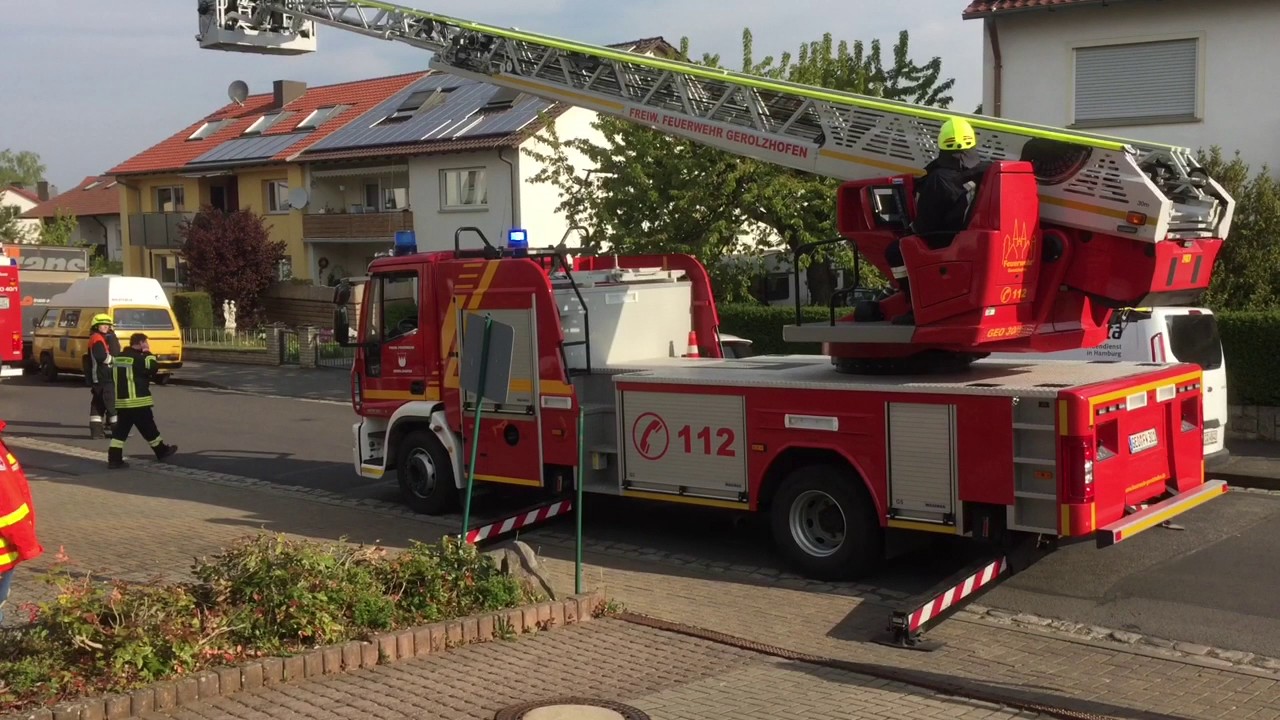 Kaminbrand in Gerolzhofen