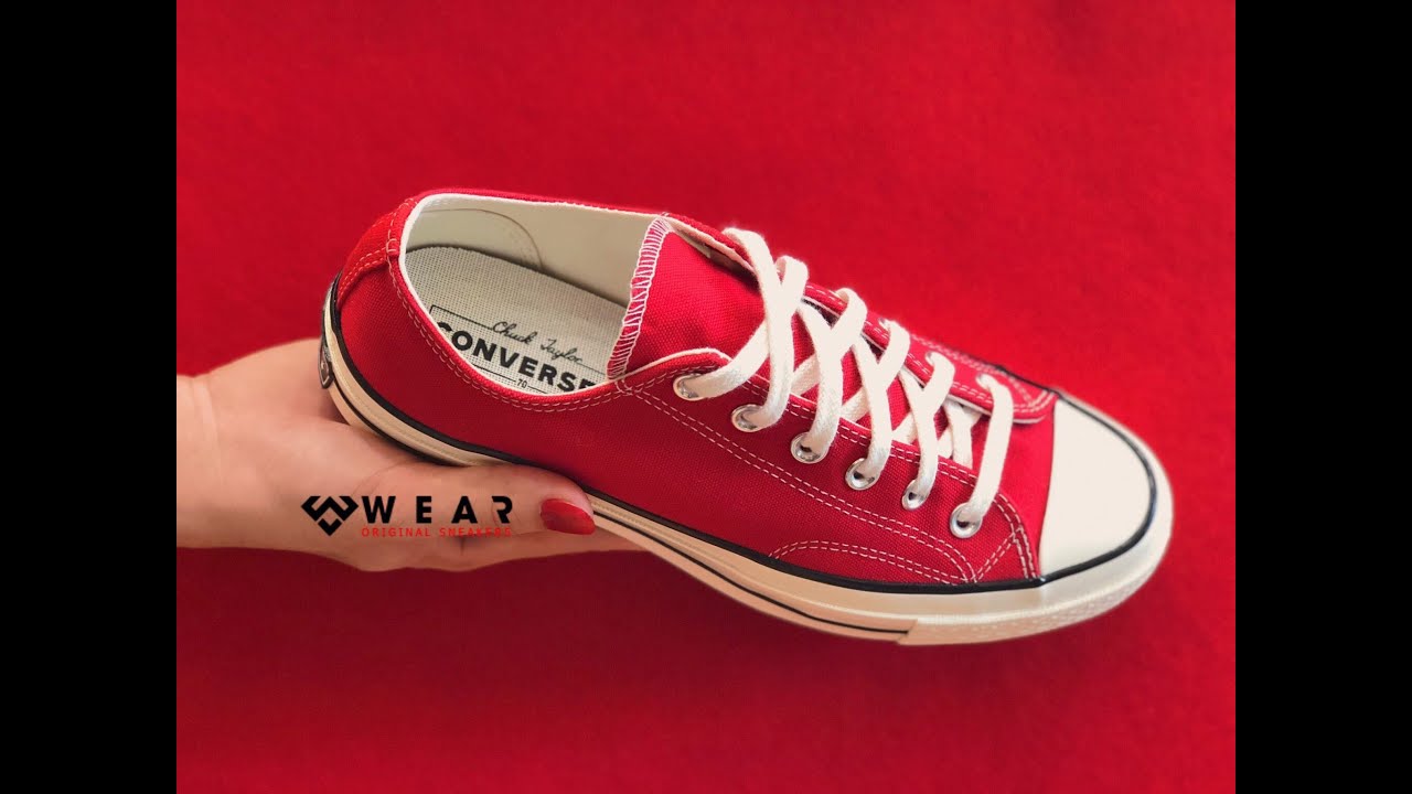 CÁCH THẮT DÂY GIÀY ĐƠN GIẢN NHẤT CHO GIÀY CONVERSE THẤP CỔ