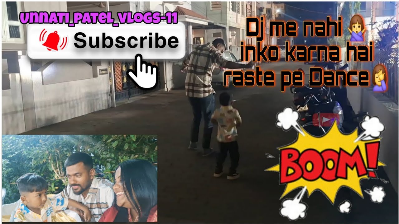 Raste pe Kiya jamke Dance 🕺♥️#dailyvlogging #minivlog #vlogerlife #vlogger #funny #Day22