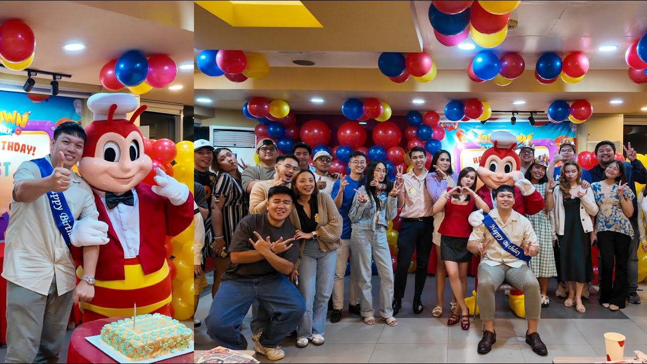 Jur’s surprise Jollibee party 🎂🎉