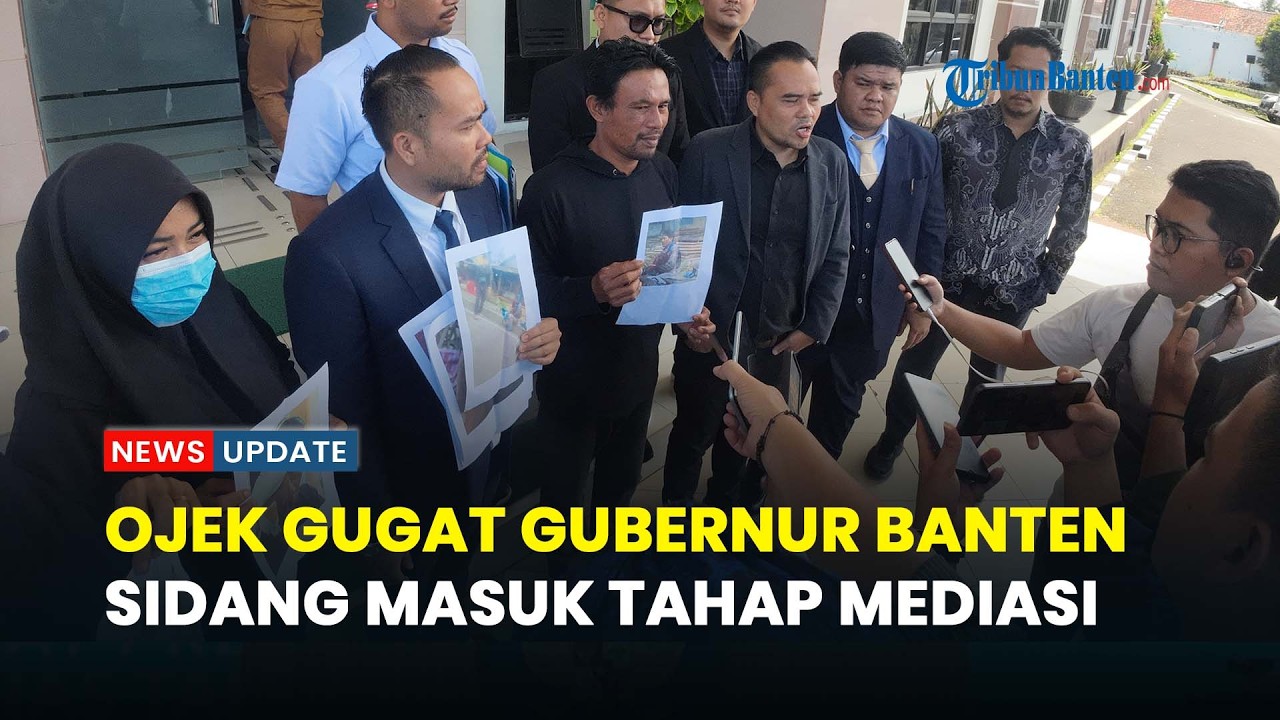 Sidang Perdana PN Pandeglang Tukang Ojek Pangkalan Gugat Gubernur Banten Dimediasi 31 Maret 2026