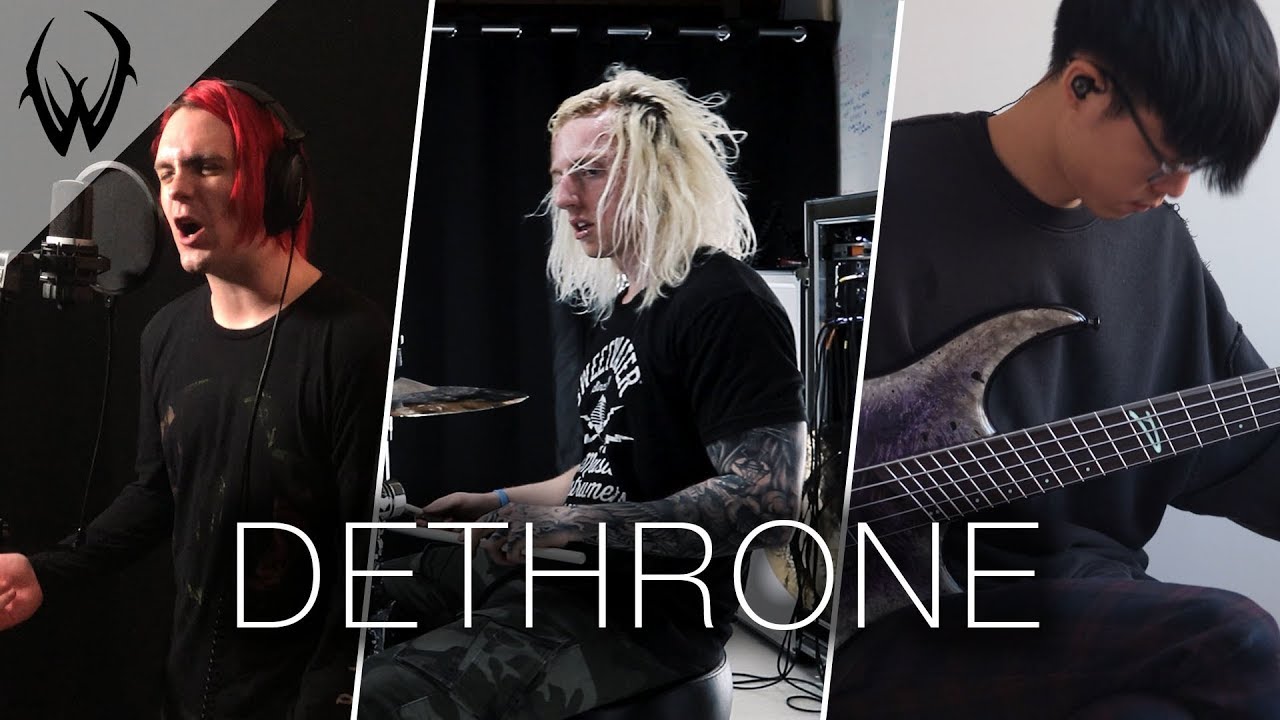 Jake Adkins, Rufus Mann, Wyatt Stav - Bad Omens - Dethrone (Band Cover)