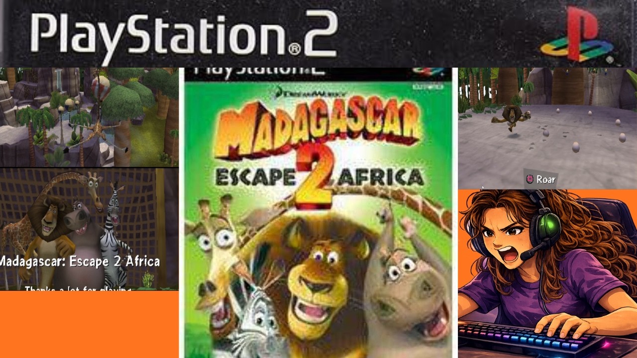 Madagascar 2: Escape 2 Africa |  esse é muito bom ! #ps2 #gameplay #nostalgia #madagascar #explore