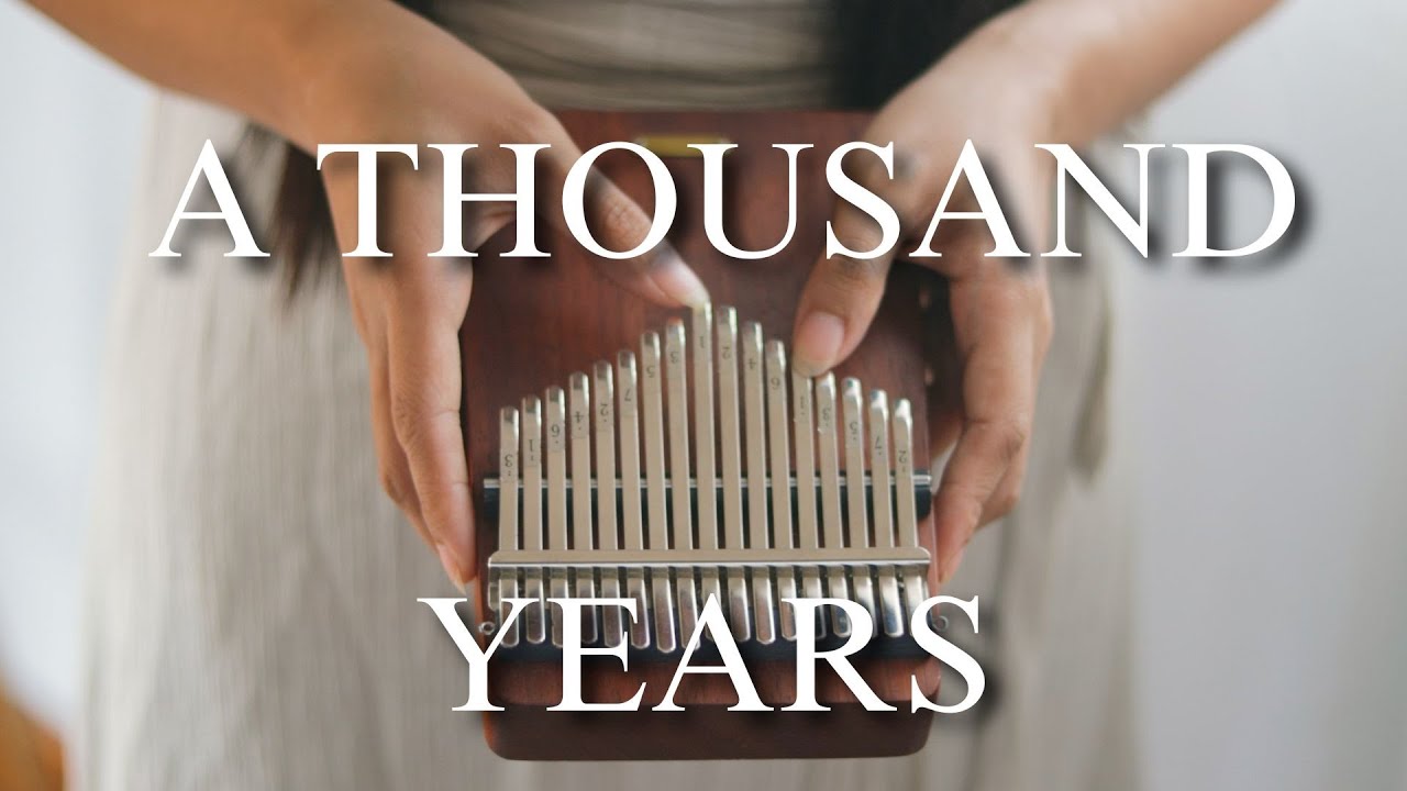 A Thousand Years - Kalimba Cover