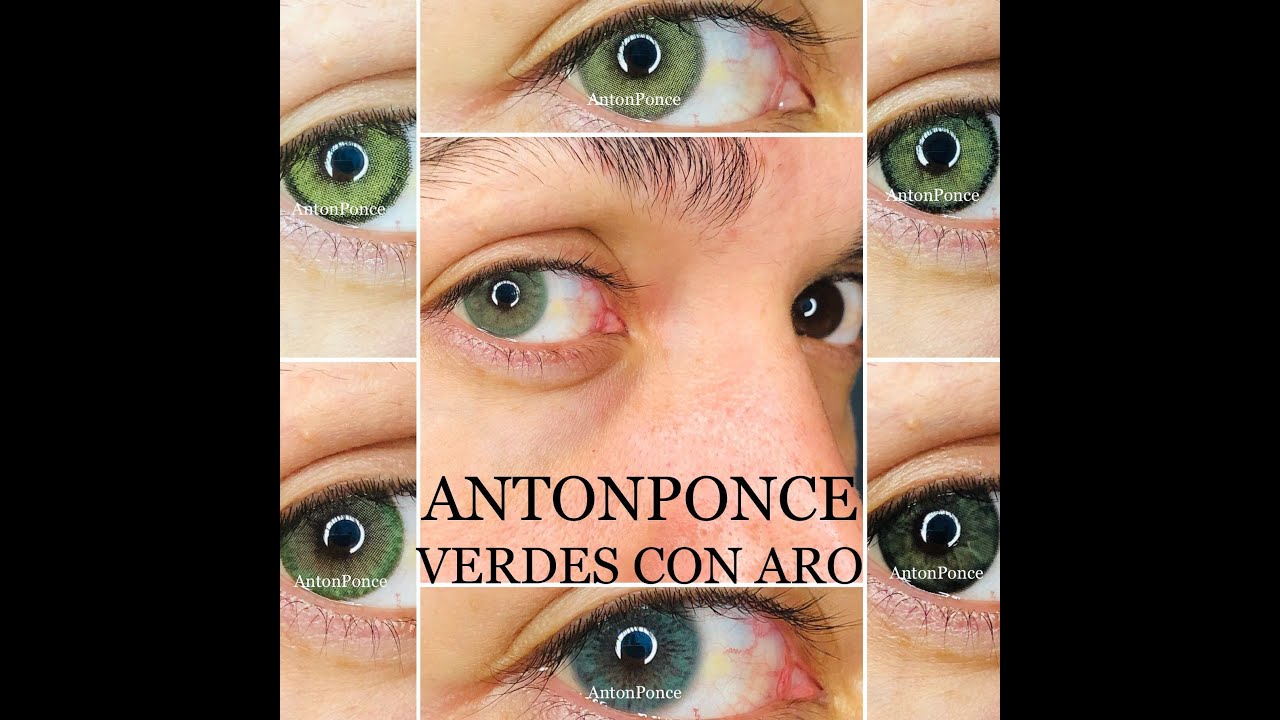 Pupilentes súper naturales en “Verde con Aro”