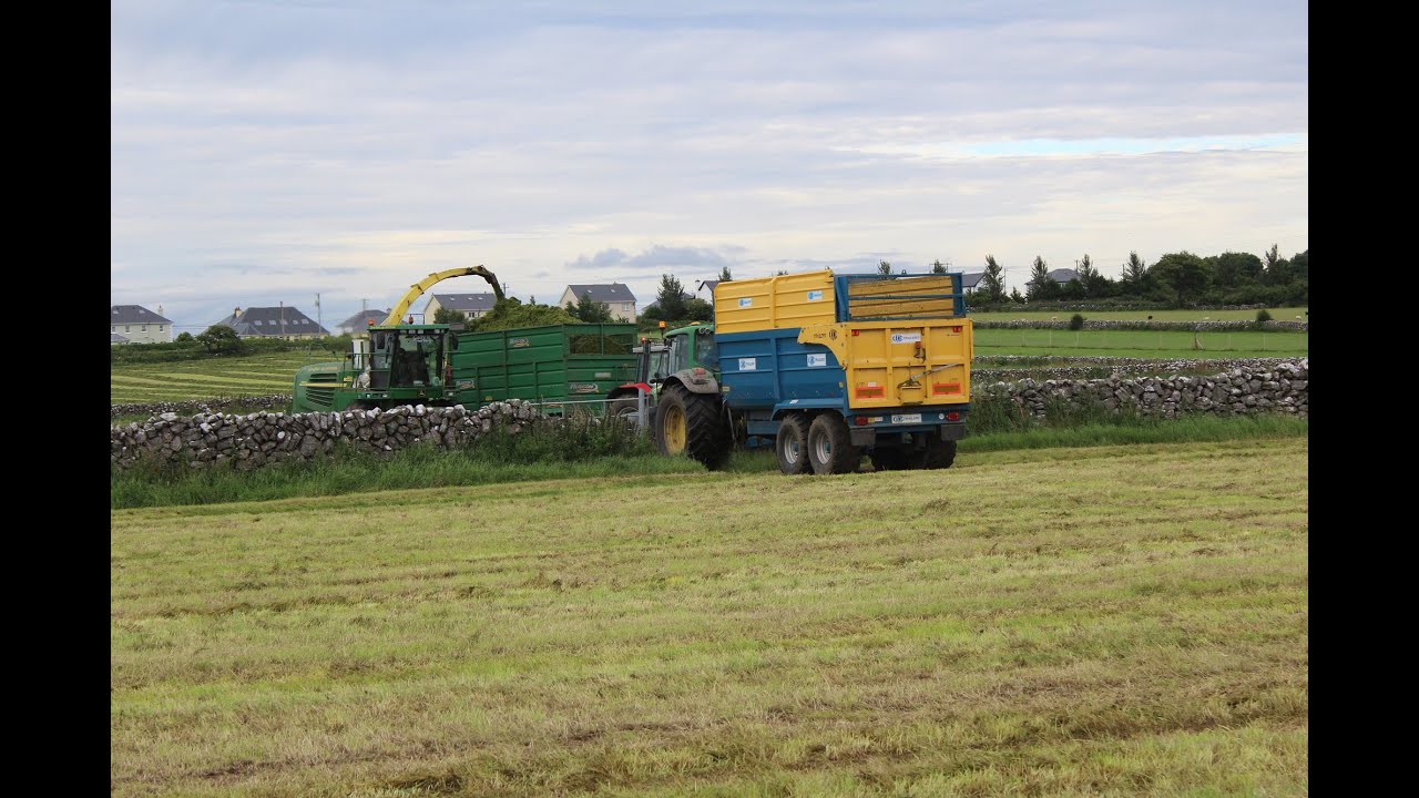 Garry Walsh Agri - Silage 2016 Mowing - Raking - Picking
