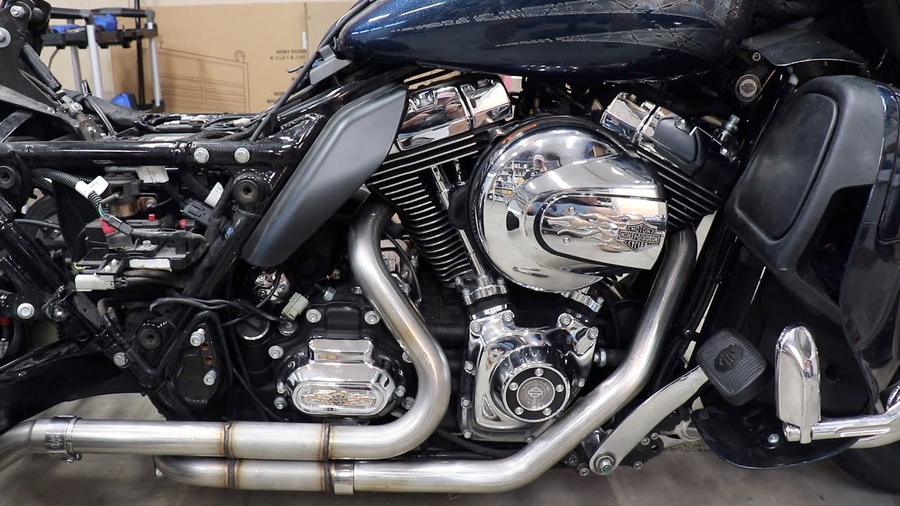 2016 Harley Tri-Glide S&S True Dual Header Install