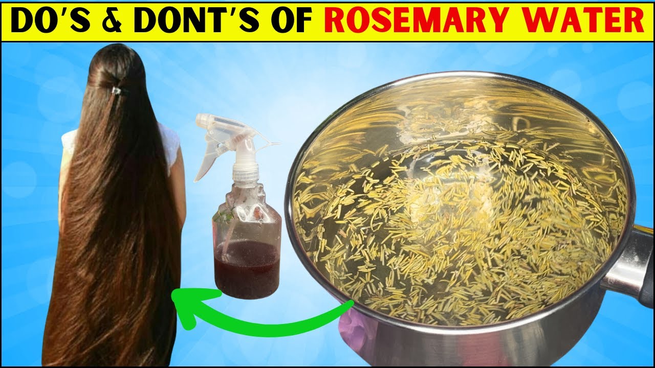 How to use Rosemary Water for Hair Growth | Rosemary Water for hair growth | Rosemary Water recipe