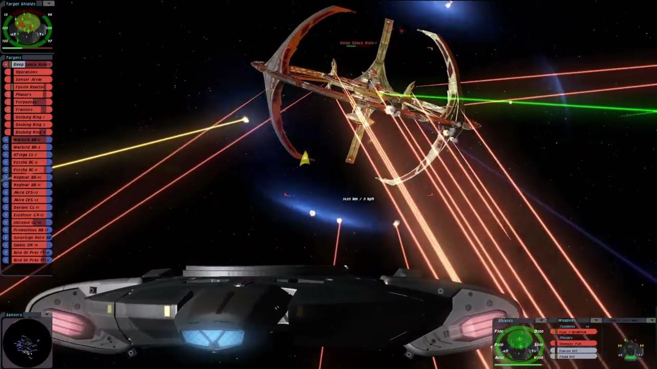 Federation allies vs Terok Nor |Orion| Star Trek Bridge Commander