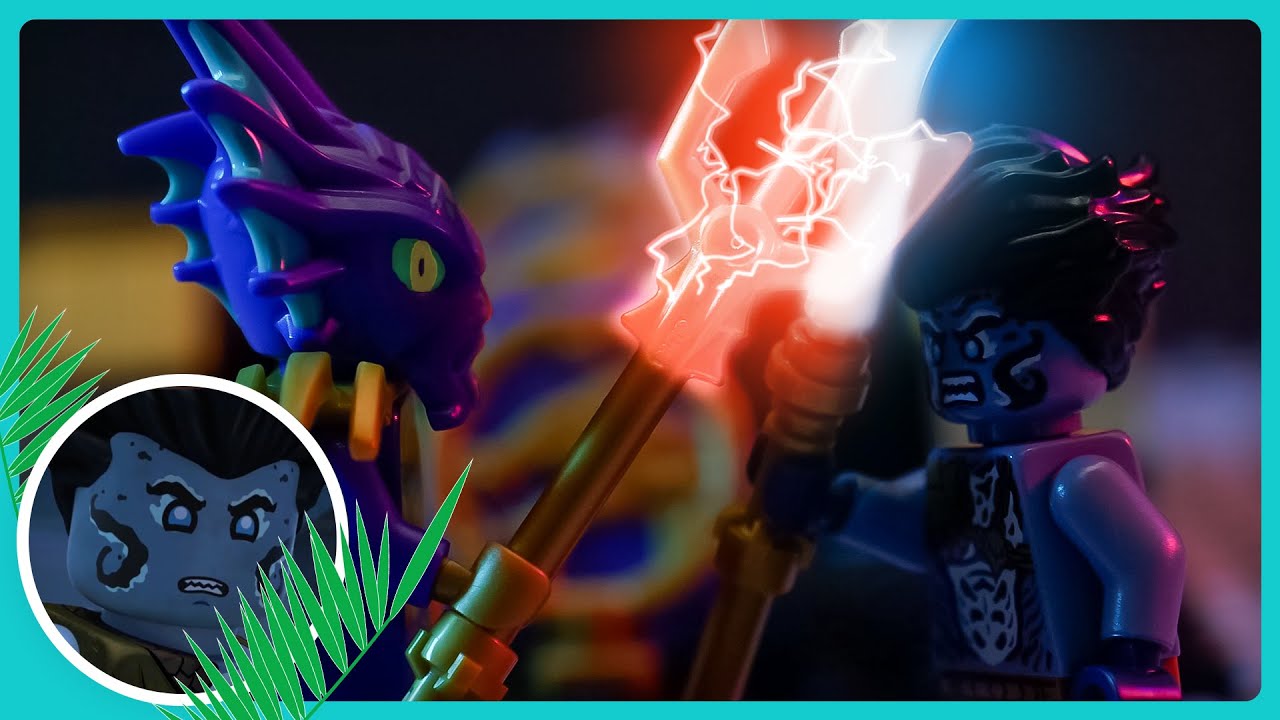 Kalmaar vs. Benthomaar Scene Recreation | LEGO&reg; Ninjago Seabound Animation