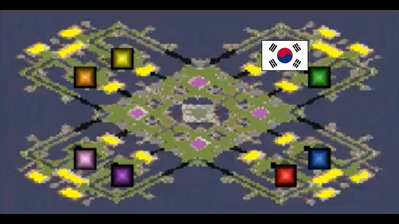 Red Alert 2 Yuri's Revenge | 🇰🇷 South Korea 1 vs 7 Brutal AI