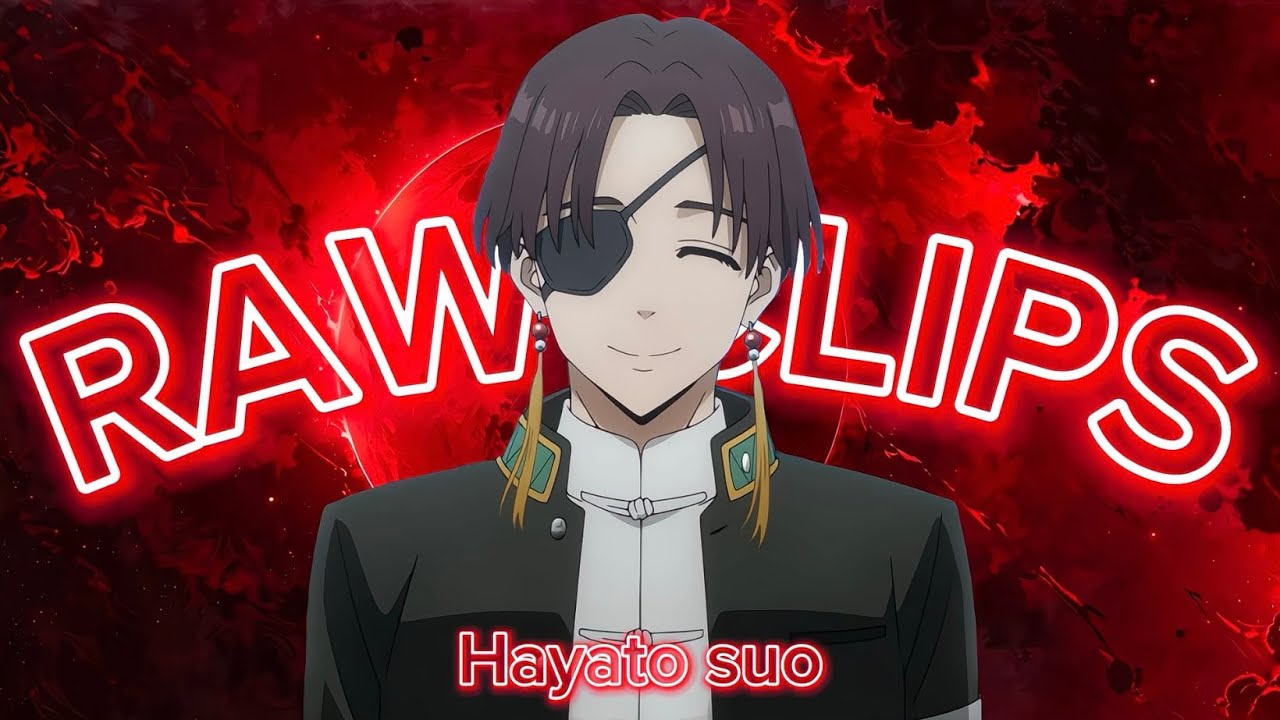 Hayato Suo Raw Clips HD (Windbreaker Season 1)