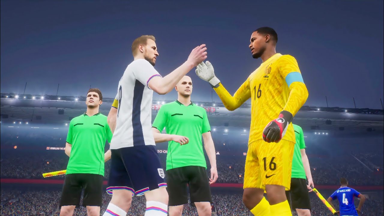 England v France eFOOTBALL 1080p50FPS - English Commentary