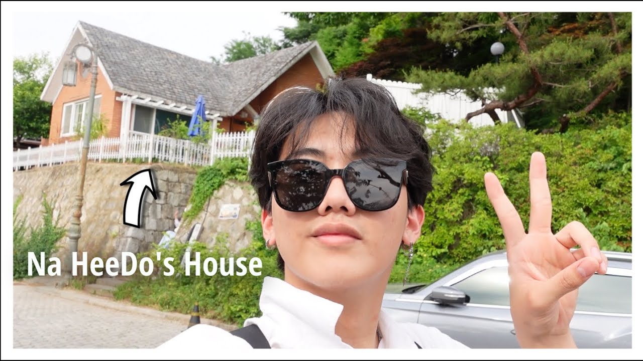 visiting every 2521 filming location in one day // korea vlog