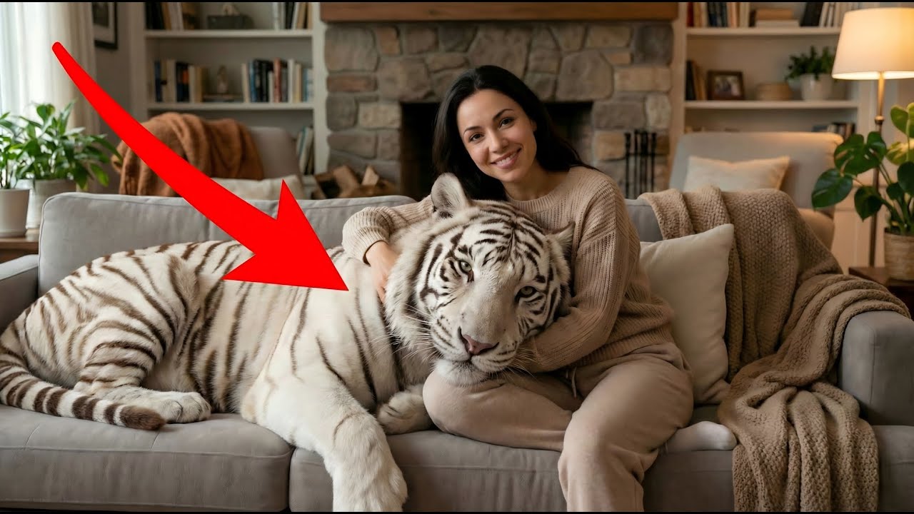 A Wolf Chased This Baby Tiger Into My Tent! 😱