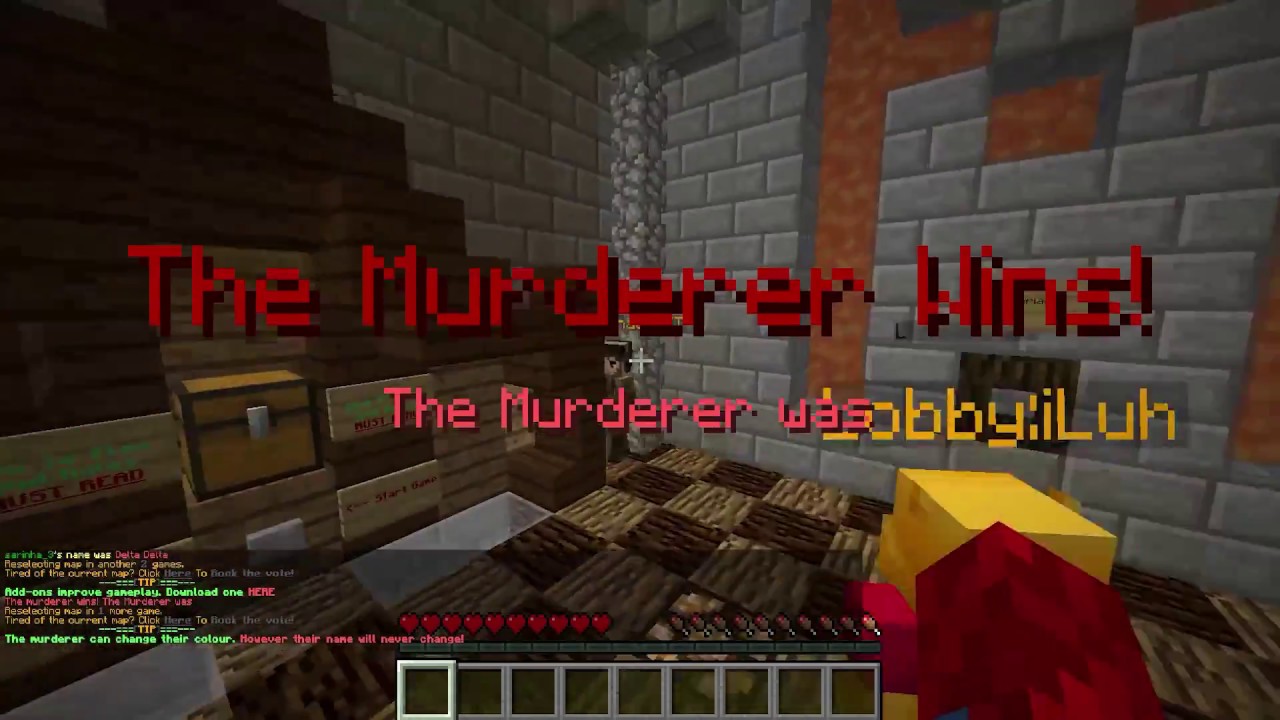 TE PERSIGUEN!!! | MURDER EN MINECRAFT | C/ Gona, Luh Y Exo | SARINHA