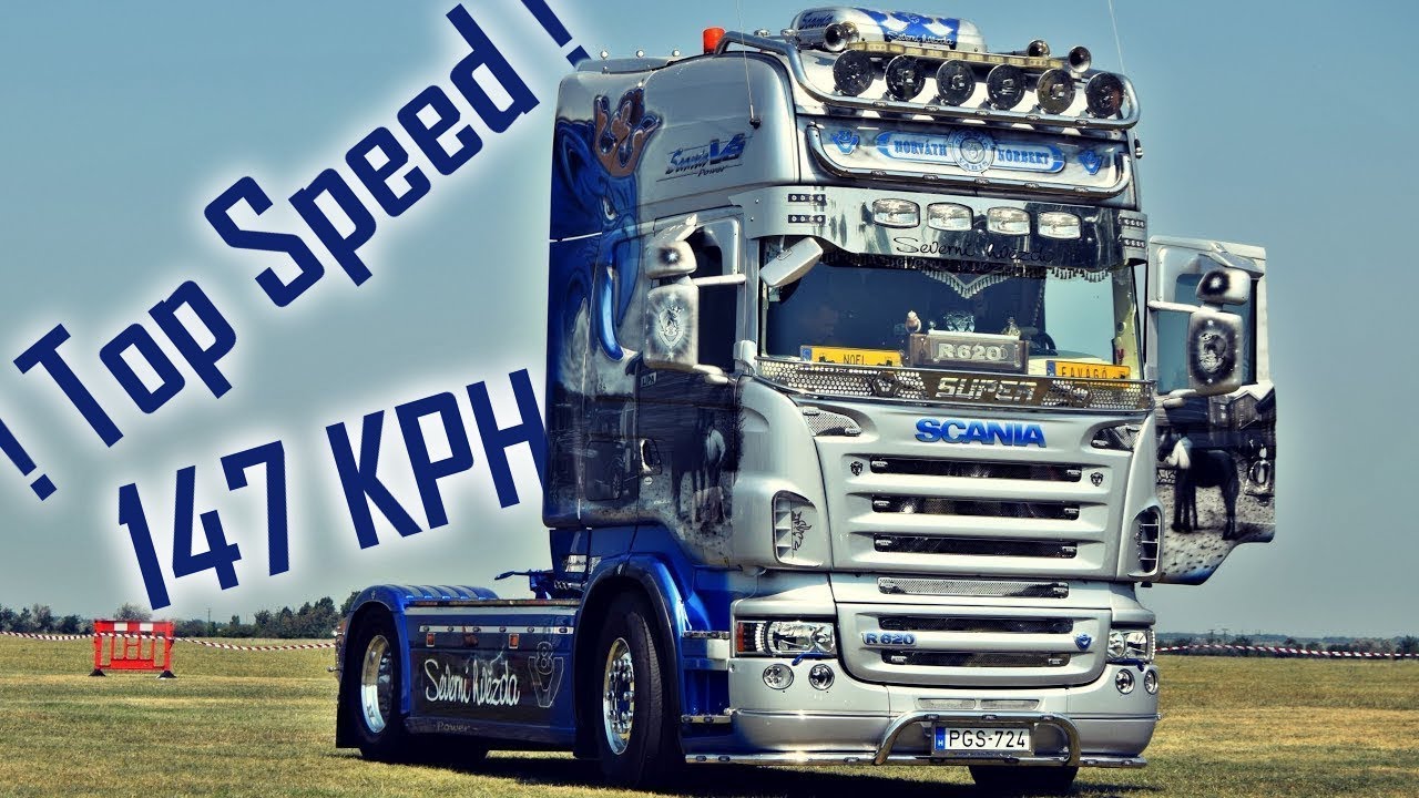 LOUD Scania V8 TOP SPEED Cruise (2017, Favágó)