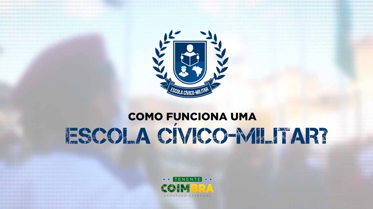 VOCÊ SABE COMO FUNCIONA UMA ESCOLA CÍVICO-MILITAR? | TENENTE COIMBRA