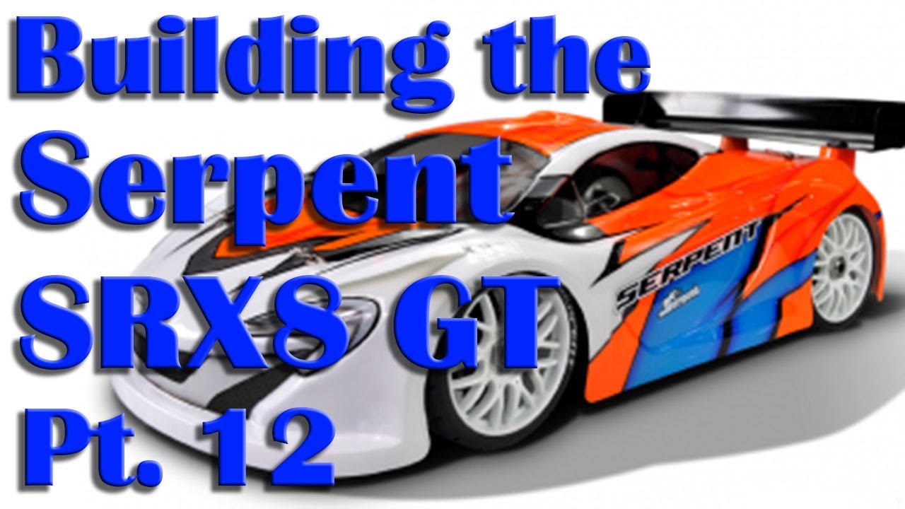 Building the Serpent Cobra SRX8 GT 1/8 RC Car - Pt. 12 - Mounting Shocks
