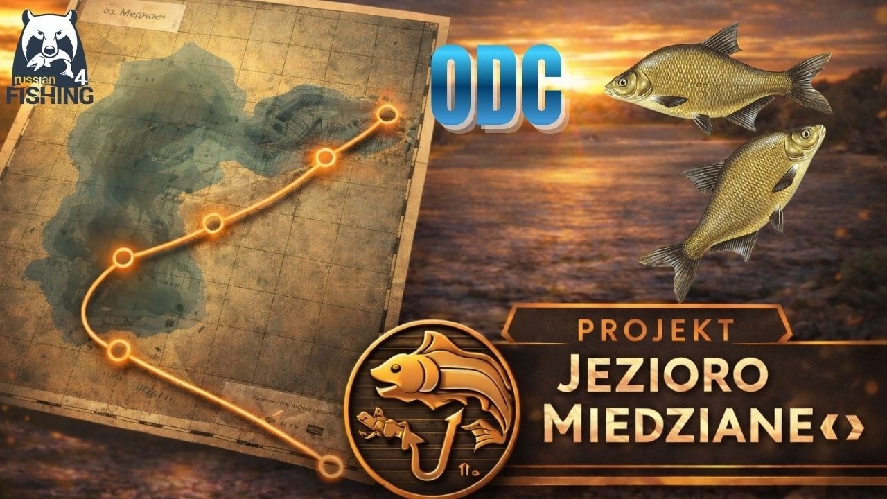 RF4 -TA MAPA NADAL PRZYNOSI ZYSKI! 💰 Leszcz na Old Burg 💰 #russianfishing4 #rf4 #fishing