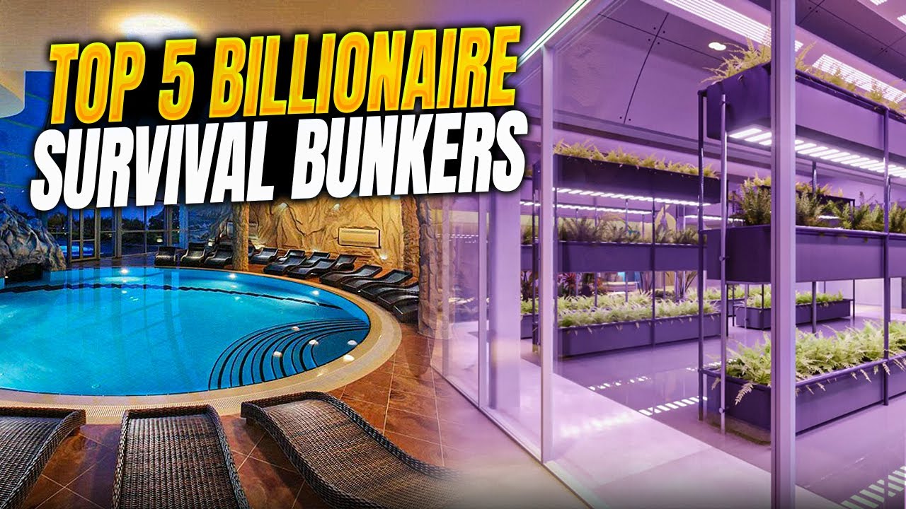 Top 5 Billionaire Bunkers Built For Ultimate Safety And Luxury