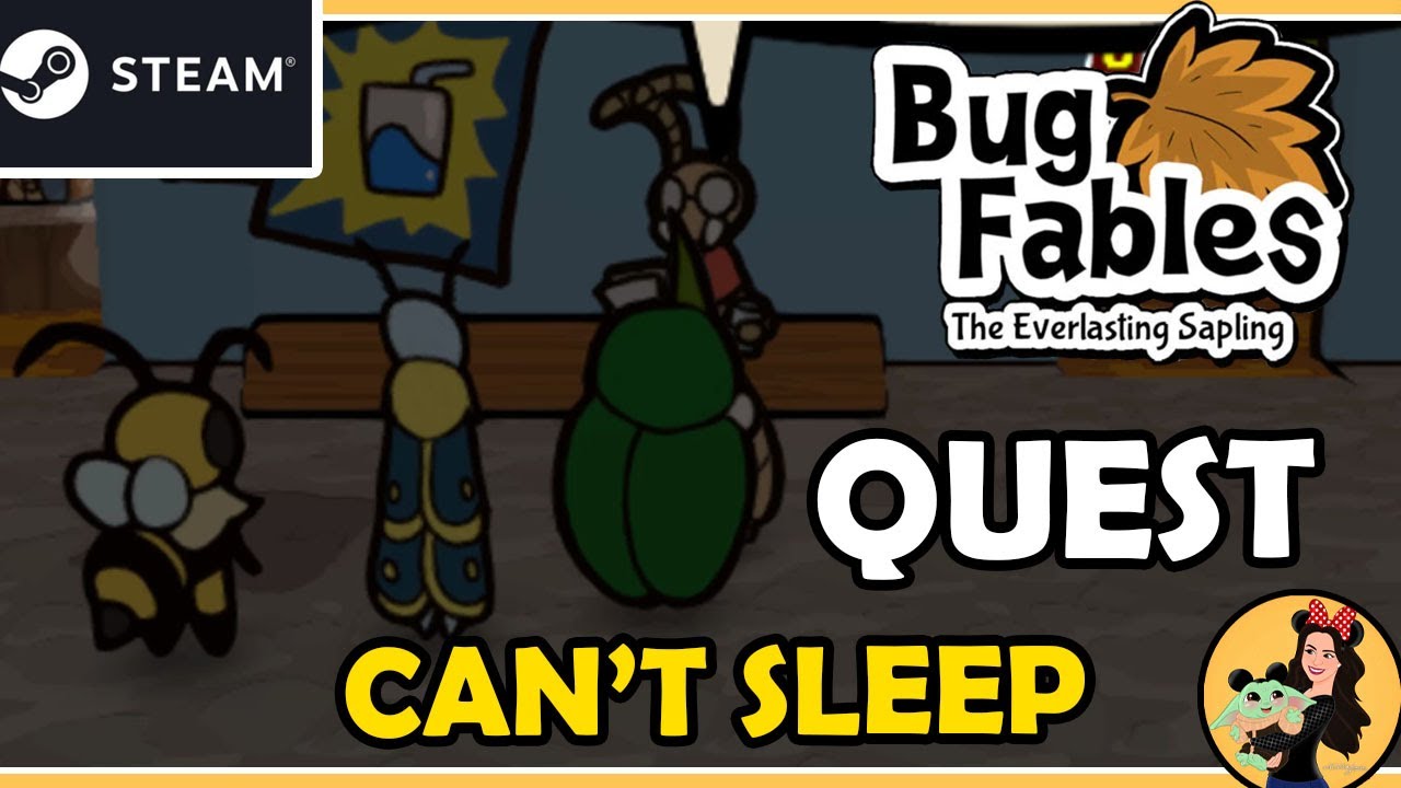 CAN'T SLEEP QUEST - Bug Fables; the Everlasting Sapling Gameplay