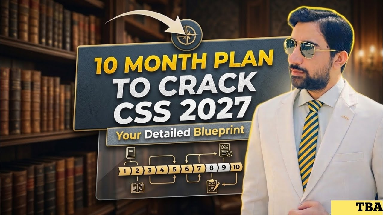 CSS 2027 Ten Month Study Plan: The Most Effective Strategy to Prepare for CSS in 10 Months