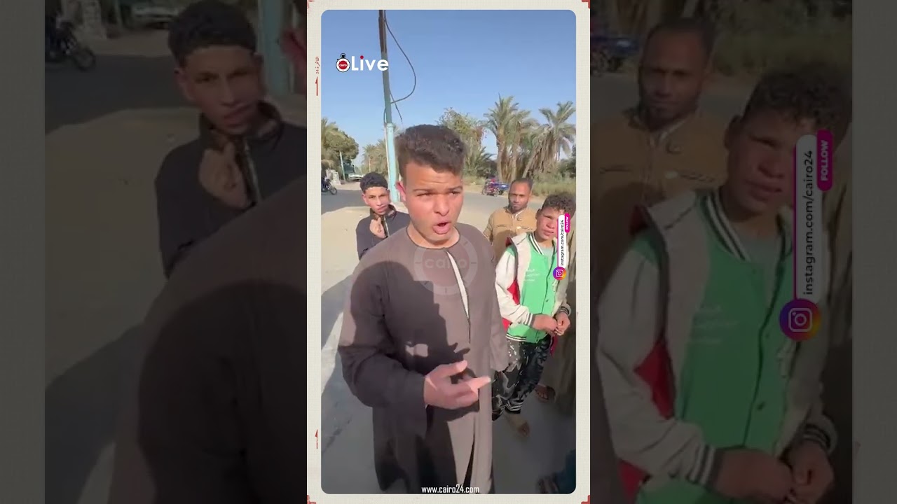 الموتوسيكل اتفحم.. حادث تصادم ميكروباص مع موتوسيكل على طريق ديروط المنيا