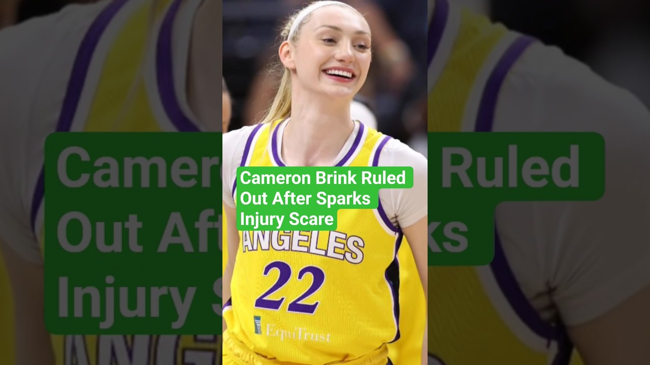 Cameron Brink Ruled Out After Sparks Injury Scare.