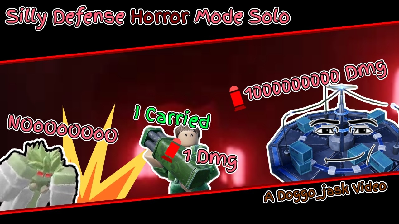 Silly Defense Horror Mode Solo