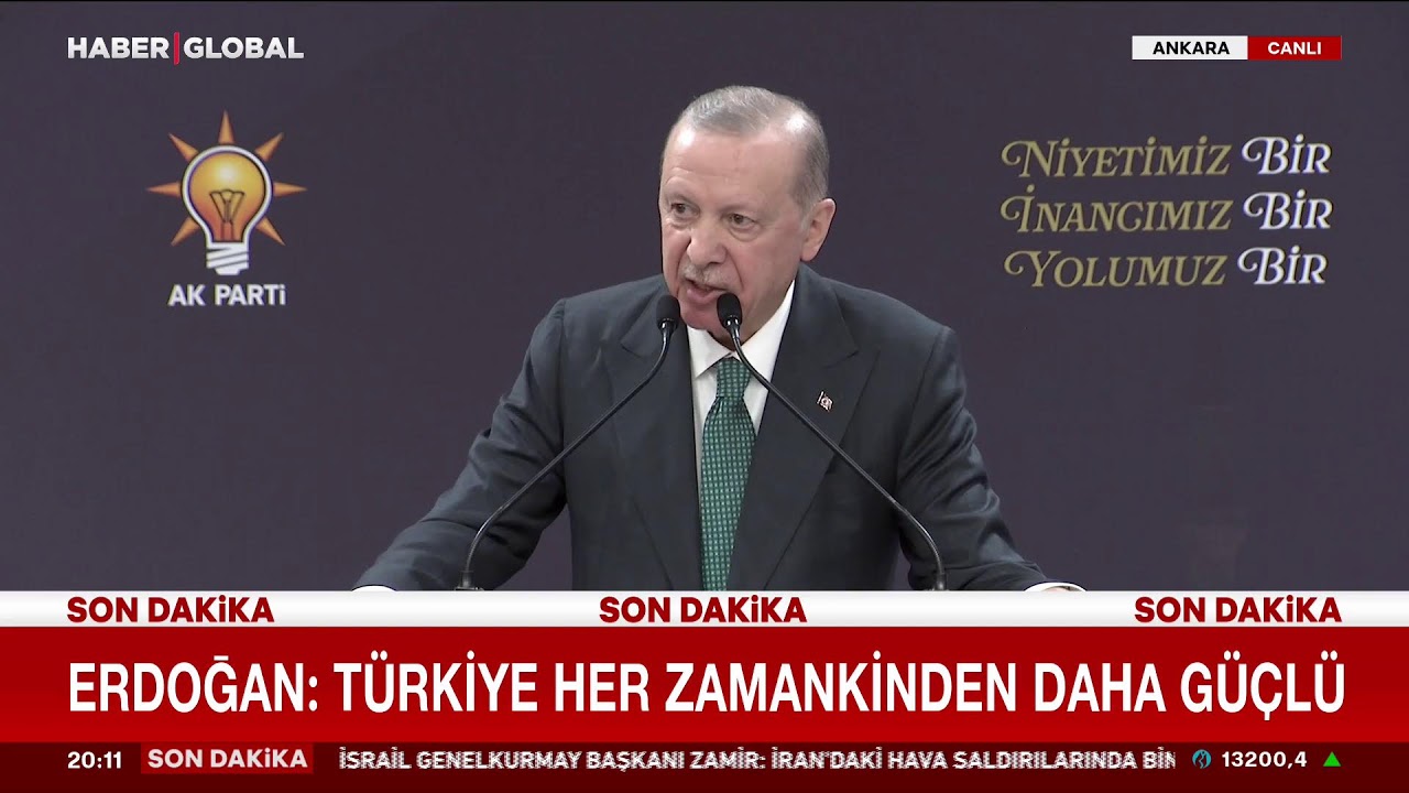 CANLI | Cumhurbaşkanı Erdoğan İftar Programında Konuşuyor