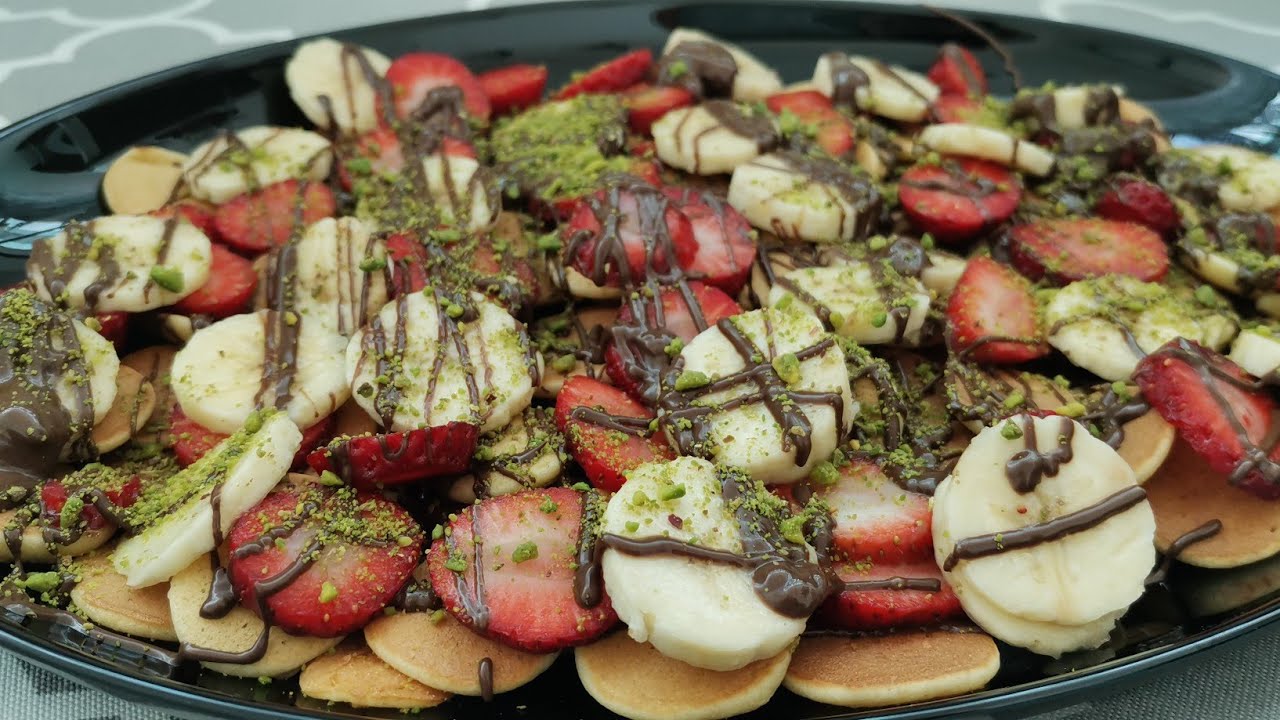 MİNİ PANKEK, AZ MALZEMEYLE MUHTEŞEM LEZZET