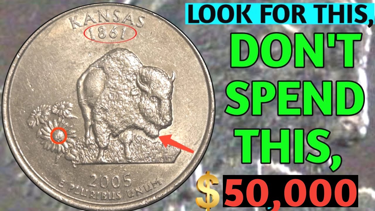 2005 Kansas Quarter Worth BIG MONEY?What Makes It Valuable? Full Guide!&rdquo;