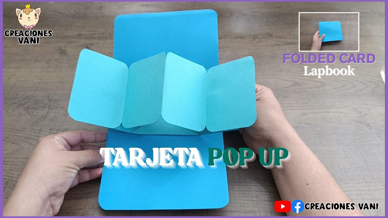 Como hacer una TARJETA POP UP