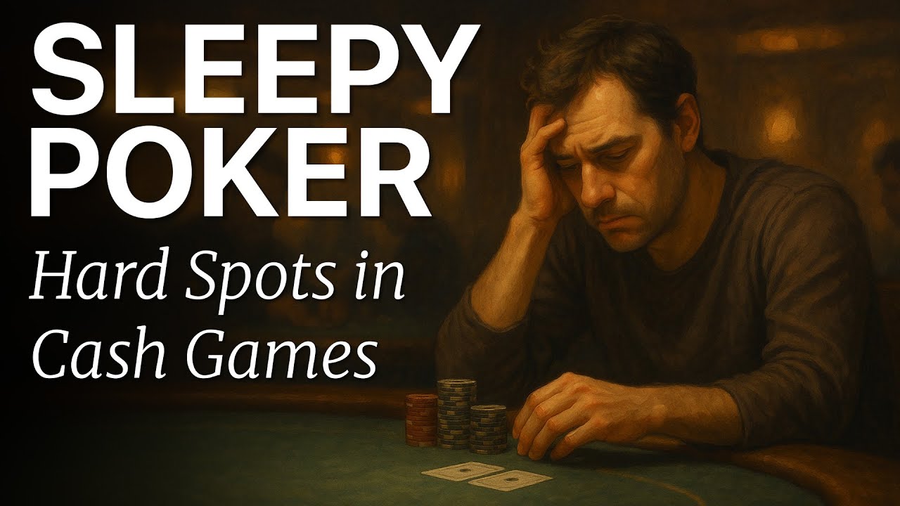 FALL ASLEEP to Poker Strategy: 15 Tricky Spots in Cash Games — How to Stay Calm and Play Smart