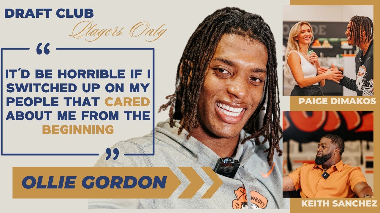 Ollie Gordon: staying at Oklahoma State, the transfer portal & his inspiration | The Draft Club